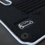 Alfombrillas a medida Smart Fortwo 450 Edition Velour gris